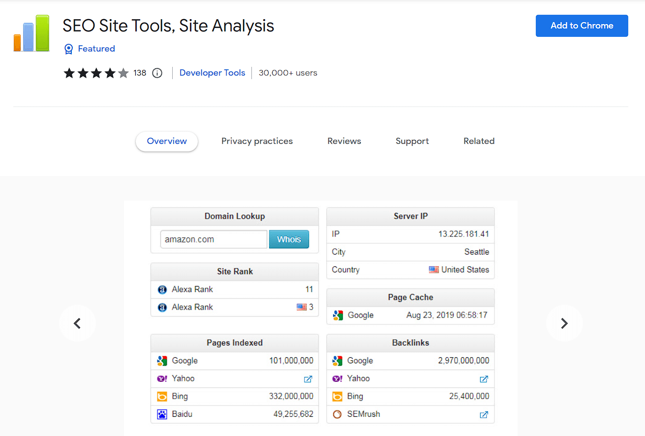 seo site tools