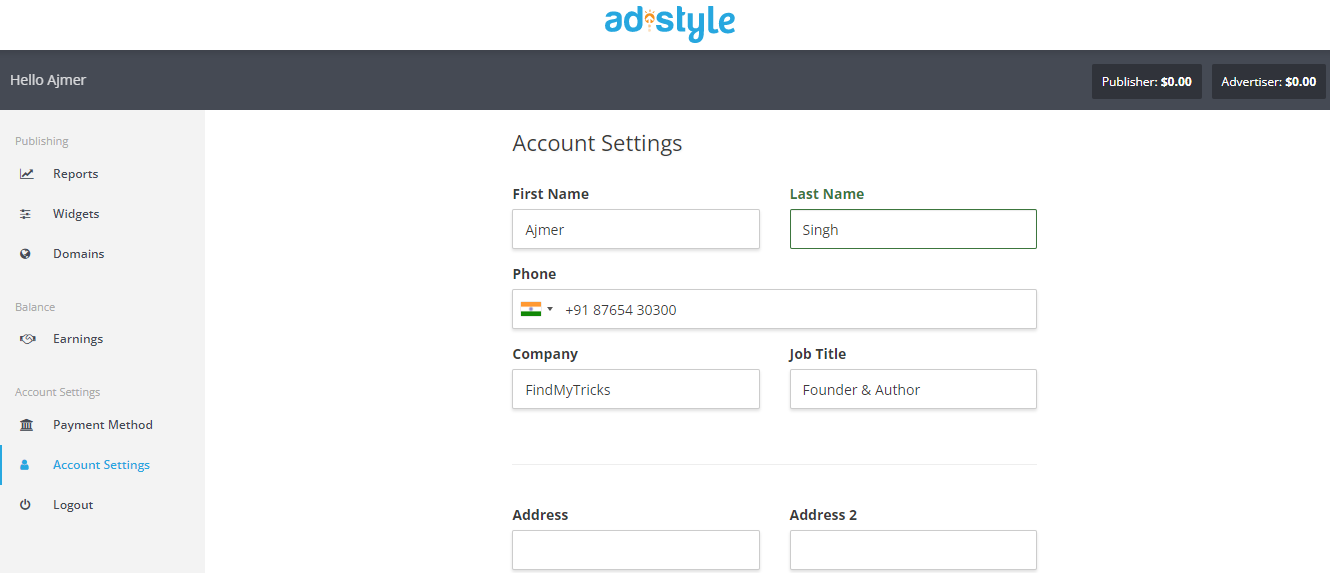adstyle-account-settings