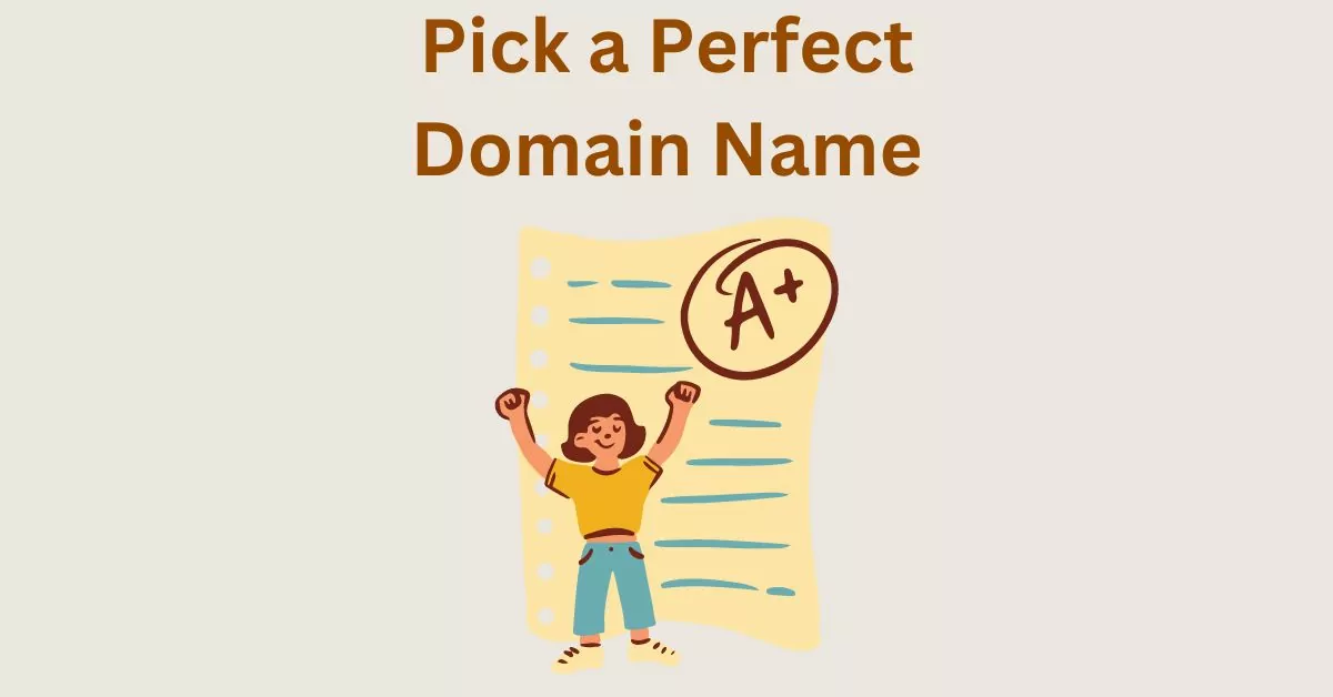 choose a perfect domain name