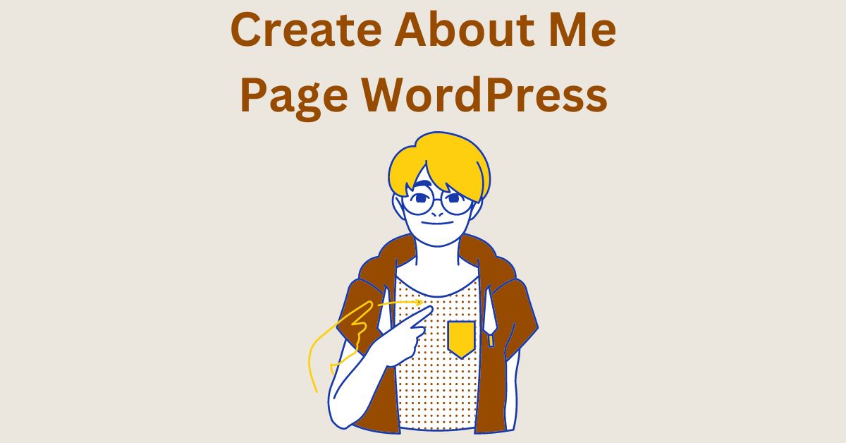 create perfect about me page in wordpress