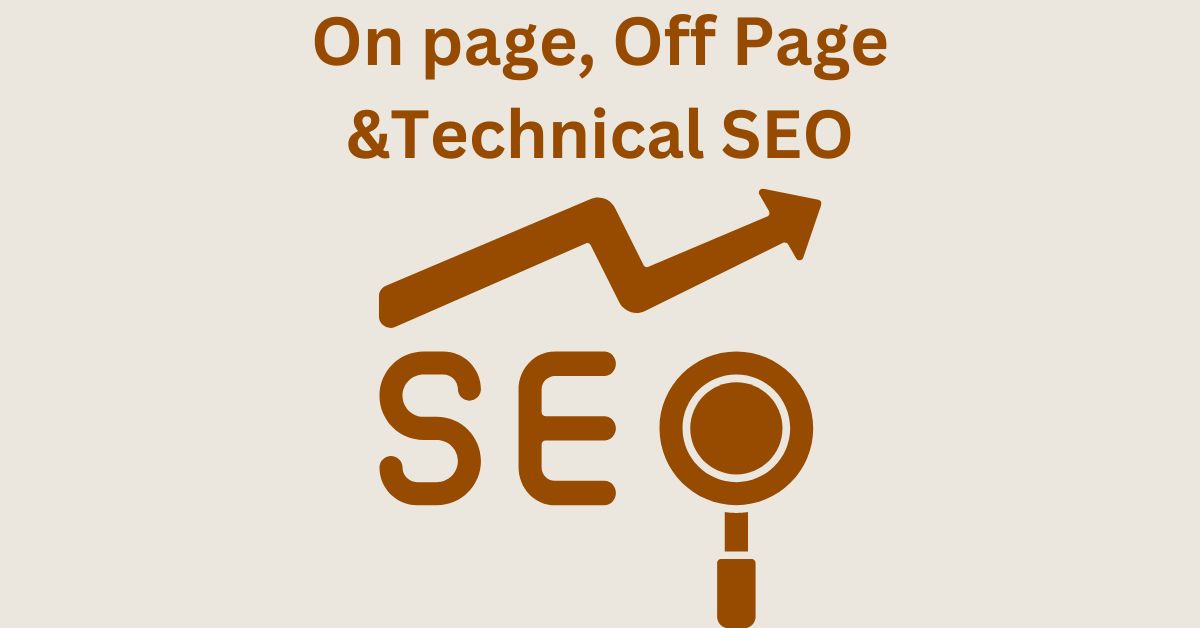 difference between on page off page and technical seo