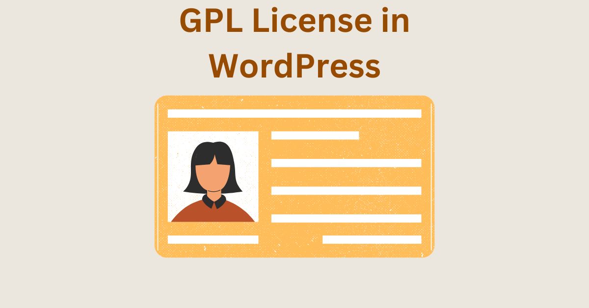 gpl license in wordpress