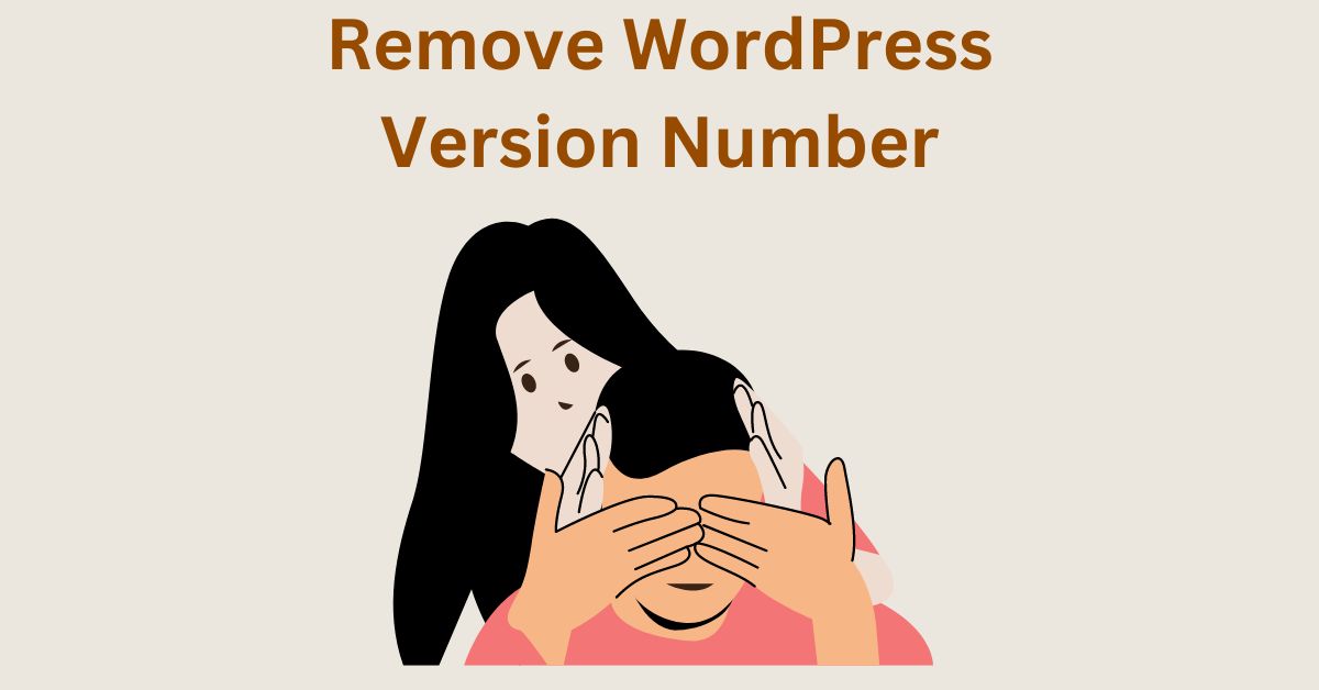 hide wordPress version number from header