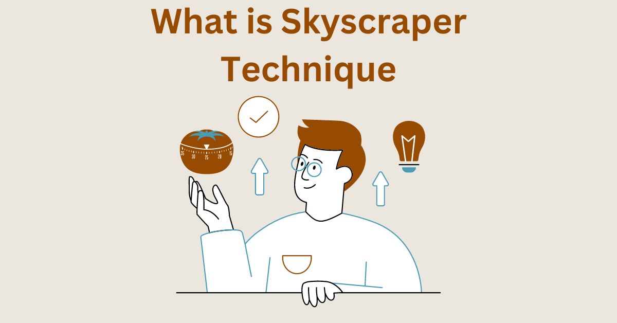 what is skyscraper article technique