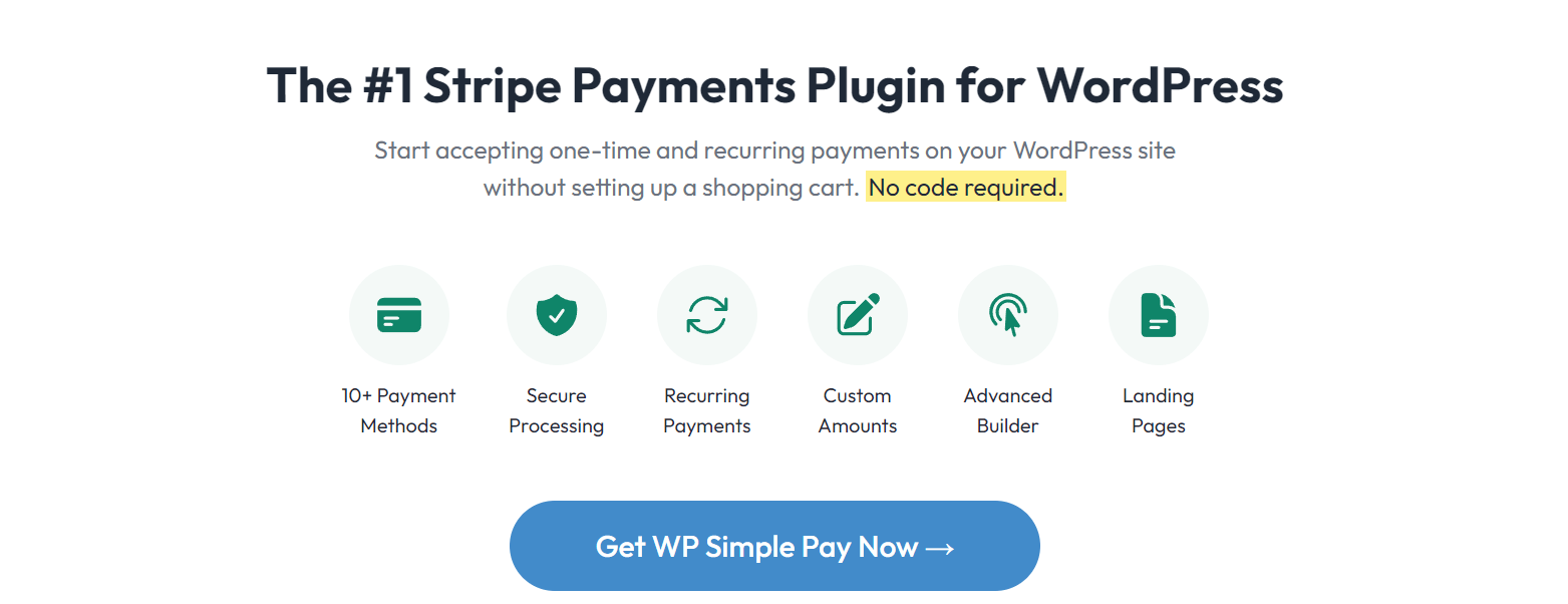 wp simple pay donations